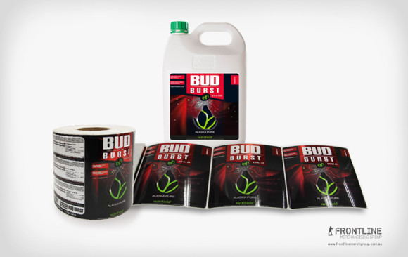 Nutrifield Bud Burst Labels