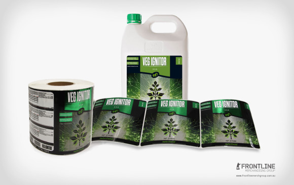 Nutrifield Veg Ignitor Labels